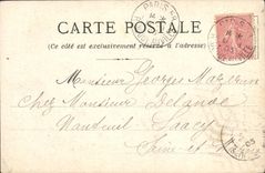 CPA Fantaisie Femme Ange Au petit Poucet Chaussure Boulevard de la Republique 