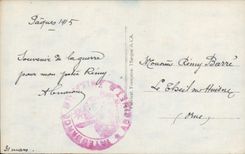 VINTAGE POSTCARD Fantasy Soldier Child