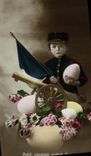 CPA Militaria Enfant Canon 