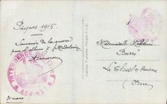 CPA Militaria Enfant Canon 