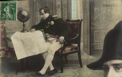 CPA Fantaisie Napoleon 1er