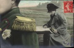 CPA Fantaisie Napoleon 1er