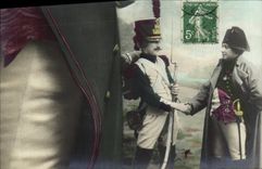 CPA Fantaisie Napoleon 1er