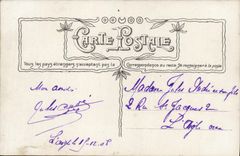 CPA Fantaisie Napoleon 1er