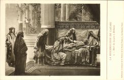 CPA Resurrection de Lazare Mort de Lazare a Bethanie