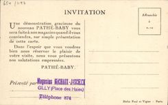 POSTAL Francisca Mussey de la VENDIMIA