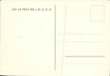 VINTAGE POSTCARD Train of Europe