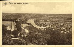 VINTAGE POSTCARD Namur View of the citadel
