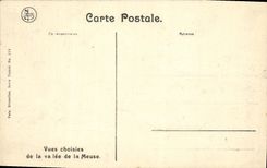 VINTAGE POSTCARD Namur the citadel