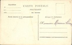 VINTAGE POSTCARD Entered Brussels of the park royal Street