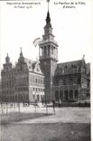 VINTAGE POSTCARD International exhibition Ghent 1913 the house of the town of Antwerp