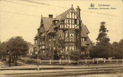 VINTAGE POSTCARD Duinbergen Zonnebleoem Kershouwke To violate