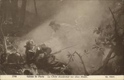 VINTAGE POSTCARD Salons of Paris Christ comforting our expensive wound