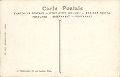 VINTAGE POSTCARD Salons of Paris Christ comforting our expensive wound