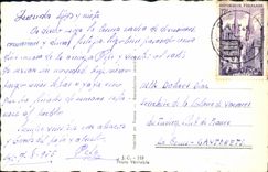 CPA Fantaisie Fer a cheval Talisman 