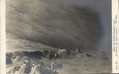 VINTAGE POSTCARD Living room 1910 Simoun Louis Huts