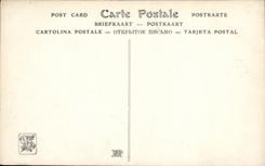 VINTAGE POSTCARD Living room 1910 Simoun Louis Huts