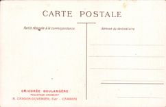 VINTAGE POSTCARD Vigee Lebrun the artist and his daughter Louvre Paris