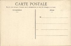VINTAGE POSTCARD night Meeting Militaria Car machine-gun