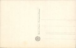 VINTAGE POSTCARD Museum of Louvre Paris the Tiber