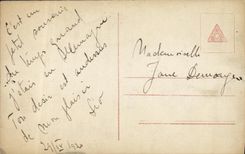 VINTAGE POSTCARD Fantasy Herzio Echo