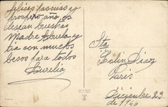 VINTAGE POSTCARD Virgin Fantasy Christ Pyramids