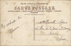 CPA Fantaisie Enfant Fleurs 