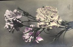 CPA Fantaisie Fleurs 