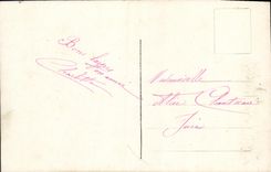 CPA Fantaisie Femme Paques 