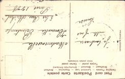 CPA Fantaisie Colombes Paris Ballon Dirigeable 