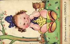 CPA Fantaisie Enfant