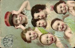 CPA Fantaisie Enfants