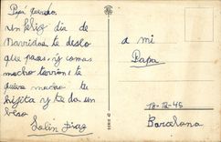 CPA Fantaisie Enfant Lune 