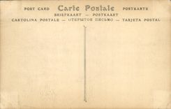 VINTAGE POSTCARD Fantasy Statuette of crying Jeand E Huerta Antoine Moiturier