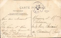 CPA Fantaisie Femme Enfant 