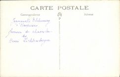 Real photo Sleeve-board Etcheharry chambermaid of Henri Lichtenberger