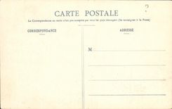 POSTAL Notre Dame de la VENDIMIA del mar los niños de la cámara acorazada