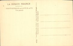 CPA La Douce France Saint Germain En Laye vue generale