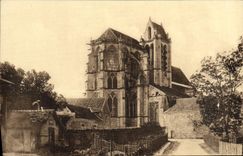 VINTAGE POSTCARD Church of Saint Sulpice De Favieres