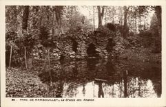 CPA Parc De Rambouillet La Grotte Des Amants