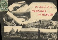 POSTAL de la VENDIMIA hola del laTerrasse de Meudon