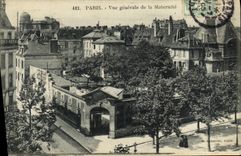 CPA Paris Vue generale de la Marternite 