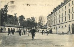 VINTAGE POSTCARD Holy Interior Cloud of the Militaria Barracks