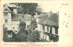 Mujer de Moliere Armande Bajard del chalet de Meudon de la POSTAL de la VENDIMIA de Moliere