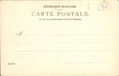 Mujer de Moliere Armande Bajard del chalet de Meudon de la POSTAL de la VENDIMIA de Moliere