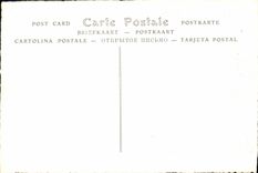 VINTAGE POSTCARD Old Paris the Seine seen from of an arch of the New bridge about 1805