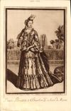 CPA Louise Benedicte de Bourbon Duchesse de Maine