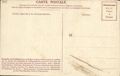 VINTAGE POSTCARD Napoleon 1st receives the Louise Queen of Prussia has Tilsit