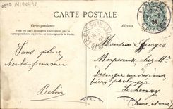 VINTAGE POSTCARD Battle of Zutich Massena