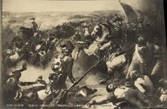 VINTAGE POSTCARD Museum of Versailles Mauzaisse Fleurus